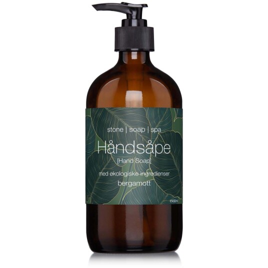 Stone Soap Spa Hand Soap Bergamot 450 ml Stone Soap Spa Hand Soap Bergamot 450 ml