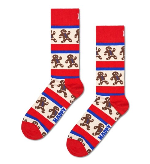 Sokker Happy Socks Gingerbread stripe
