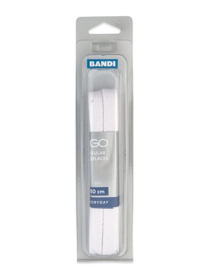 2GO 2Go Shoelace 539 - White - 80 cm