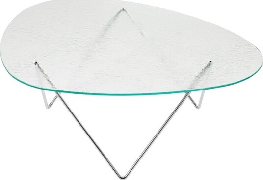 Gubi Pedrera Salongbord Krom/ Transparent/ Glass Gubi Pedrera Salongbord Krom/ Transparent/ Glass