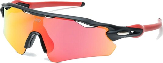 Shadespace Triton Crimson Red Solbriller SS009 - Unisex