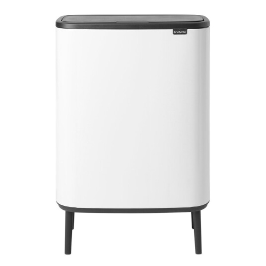 Brabantia Bo touch bin high 2 x 30 L Hvit Brabantia Bo touch bin high 2 x 30 L Hvit