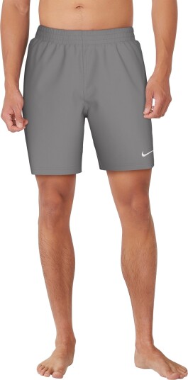 NIKE SWIM Nike Essential Lap 7" Volley Short Grey S NIKE SWIM Nike Essential Lap 7" Volley Short Grey S