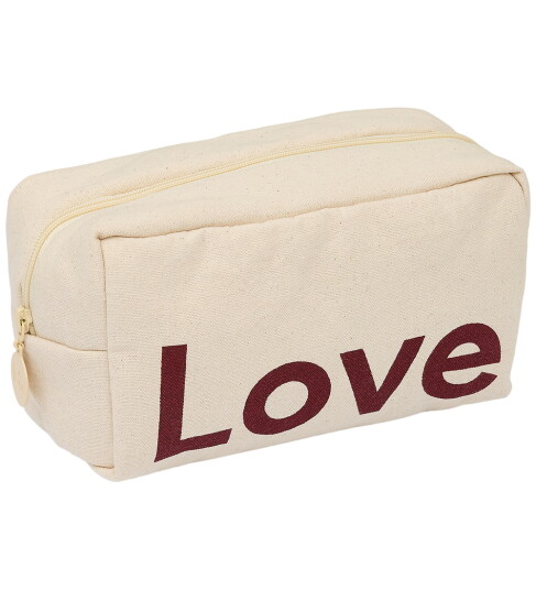 Design Letters Cavita. Travel Wash Bag - Cream - 21X 12X 10CM