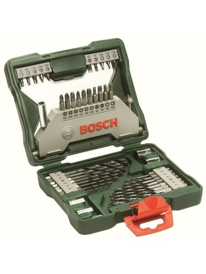 Bosch X-Line 43-dels Hex Bor- og Bitssett for Metall og Tre Bosch X-Line 43-dels Hex Bor- og Bitssett for Metall og Tre