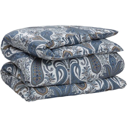 Gant Dynetrekk ''Key West Paisley'' Sateen Blue Fra Gant (Størrelse: 200x220)