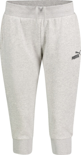 Puma Essential Capri Sweatpants, caprijoggebukse dame XS Light Gray Heather Puma Essential Capri Sweatpants, caprijoggebukse dame XS Light Gray Heather