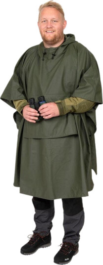 Dovrefjell Vestland regnponcho, grønn