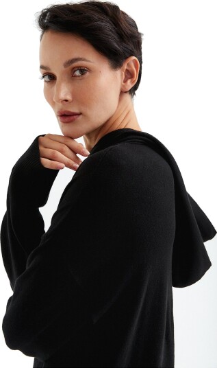 Movesgood Hommi Hood Black S Movesgood Hommi Hood Black S