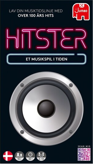 Asmodee Hitster Brettspill med Norske og Internasjonale Hits for 2-10 spillere Asmodee Hitster Brettspill med Norske og Internasjonale Hits for 2-10 spillere