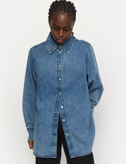 Soft Rebels Srkeira Shirt - Blue - XL