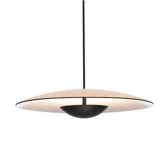 Ginger Taklampe Ø42cm Eik