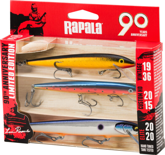 Rapala 90 Years Lure Kit Floater Big Naturistic