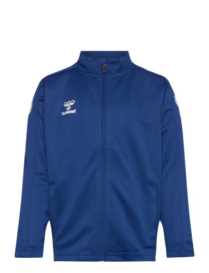 Hummel Hmlcore Xk Poly Zip Sweat Kids   Blue   176
