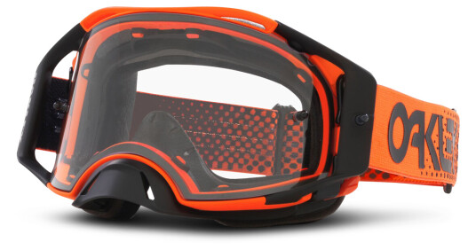 Oakley Crossbriller Airbrake Moto-Oransje m/Klar Oakley Crossbriller Airbrake Moto-Oransje m/Klar