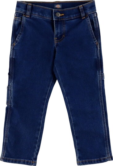Dickies JeanSnekker Mid Vask Dickies 8 år 128 Jeans Blå