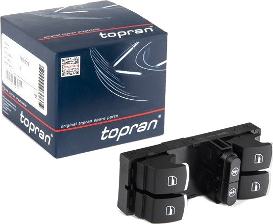 TOPRAN 118 019 Bryter, vindusheis