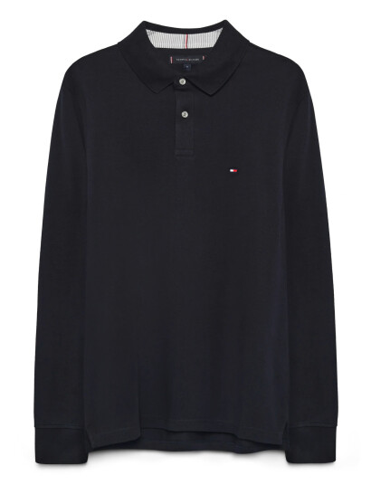 Tommy Hilfiger 1985 Regular Ls Polo - Navy - XXXL