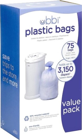 UBBI Refill till bleiebøtte 3 pakke
