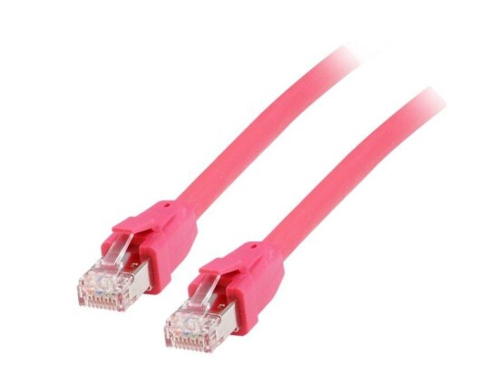 EQUIP Patchkabel Cat8.1 S/FTP 2xRJ45  0.50m rot  (SSTP)PI