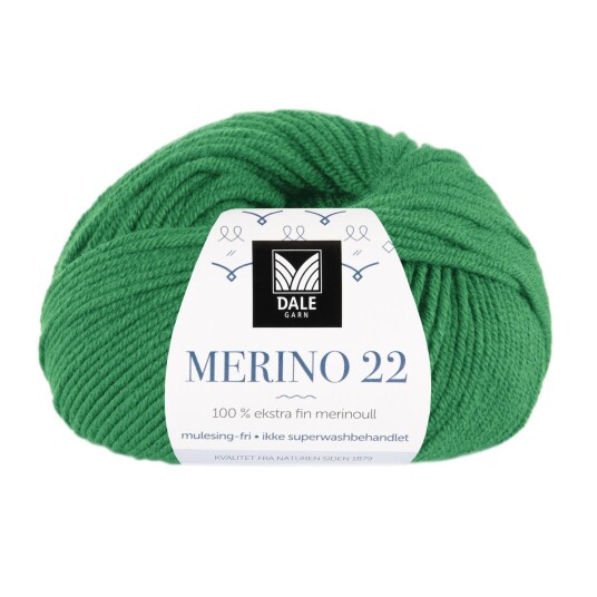 Dale Garn Dale Merino 22 2031 Skarp Grønn
