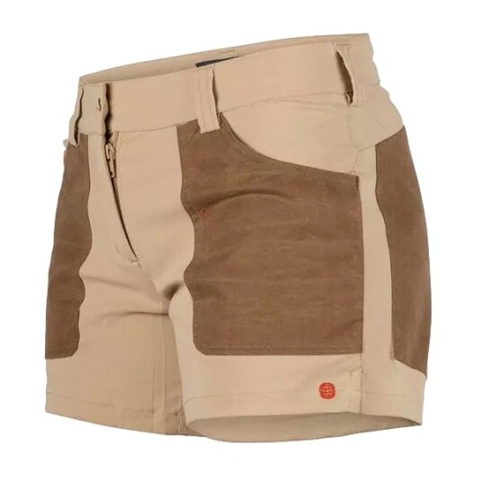 Amundsen 5 Incher Field Shorts Shorts Brun/beige female XS
