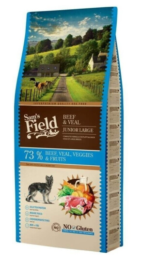 Sam´S Field Junior Large Beef & Veal (13 kg)