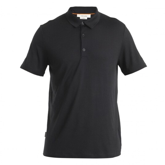 Icebreaker M Mer 150 Tech Lite Iii Ss Polo 001 Black L Icebreaker M Mer 150 Tech Lite Iii Ss Polo 001 Black L