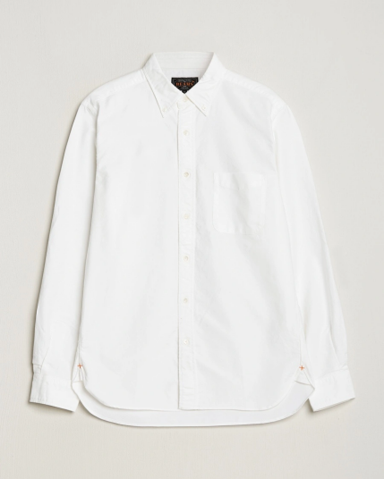BEAMS PLUS Oxford Button Down Shirt White
