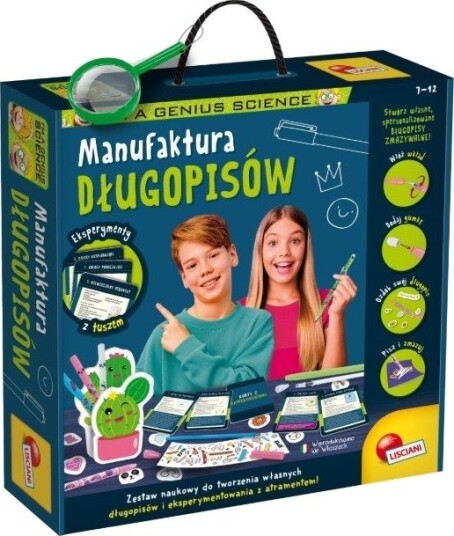 Lisciani I"m A Genius Manufaktura-Sett Med Kulepenner Lisciani I"m A Genius Manufaktura-Sett Med Kulepenner