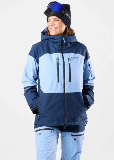 Swedemount Freeride Jacket W Dusty Blue/Midnight Navy 48 Skijakker