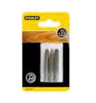 Stanley Sta61043-Xj, 3 Stykker, Pozidriv, Pz1/2/3, 2,5 Cm, Sekskantet