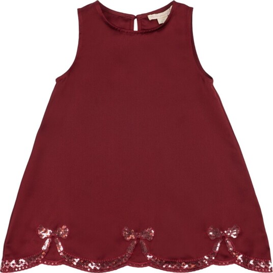 Konges Sløjd Kjole   Bowie   Merlot m. Paljetter   Konges Sløjd   9 10 år (134 140)   Kjole   Bordeaux