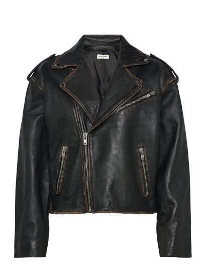Lollys Laundry Lilll Leather Jacket - Black - XS