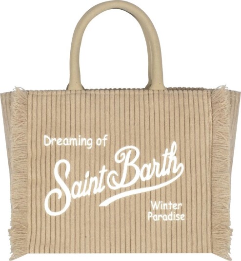 MC2 Saint Barth, Dame, Vesker, Beige, ONE SIZE,
