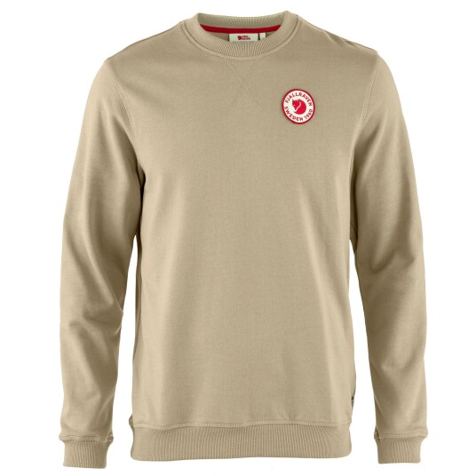 Fjellreven Men"s 1960 Logo Badge Sweater Fossil XXL
