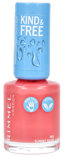 Rimmel London Kind & Free Nail Polish Lacquer 155 Sunset Soar 8ml Rimmel London Kind & Free Nail Polish Lacquer 155 Sunset Soar 8ml