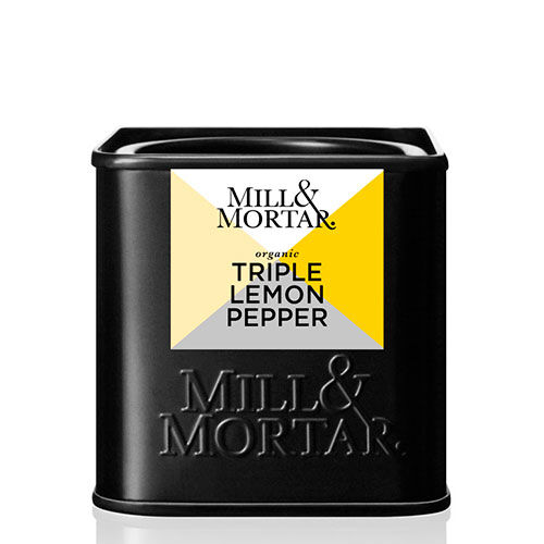 Mill & Mortar Triple Lemon Pepper Ø 50g Mill & Mortar Triple Lemon Pepper Ø 50g