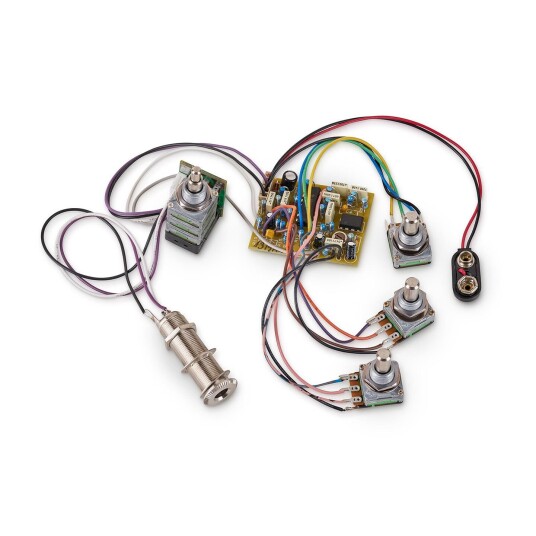 Mec 60034-09 - Active Bec 3 Electronics For Passive Pickups - 9v