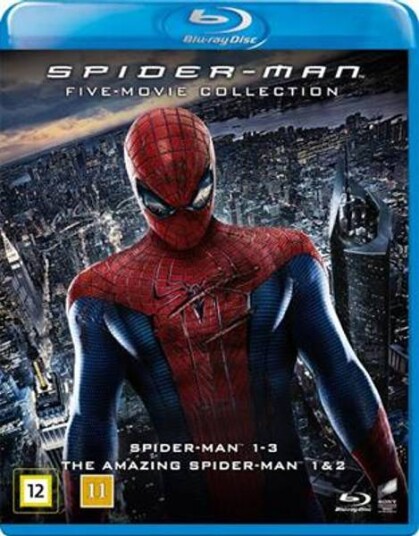 SpiderMan FiveMovie Collection BluRay SpiderMan FiveMovie Collection BluRay