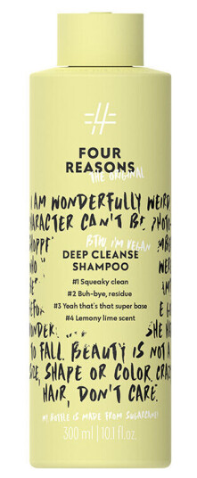 Four Reasons Original Deep Cleanse Sjampo 300 ml - Dyprensende og Fuktighetsgivende Four Reasons Original Deep Cleanse Sjampo 300 ml - Dyprensende og Fuktighetsgivende