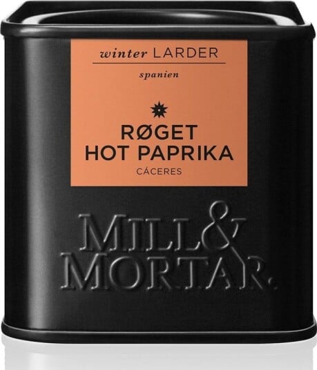Mill & Mortar Røkt Paprika, Sterk 50g Mill & Mortar Røkt Paprika, Sterk 50g
