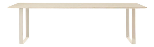 Muuto 70/70 spisebord 255 x 108 cm Oak veener-Plywood-Sand