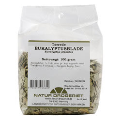 Natur Drogeriet Natur-Drogeriet Eukalyptusblader 100g Natur Drogeriet Natur-Drogeriet Eukalyptusblader 100g