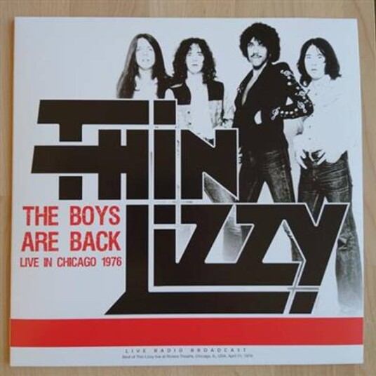 Thin Lizzy The Boys Are Back Live In Chicago 1976 Vinyl
