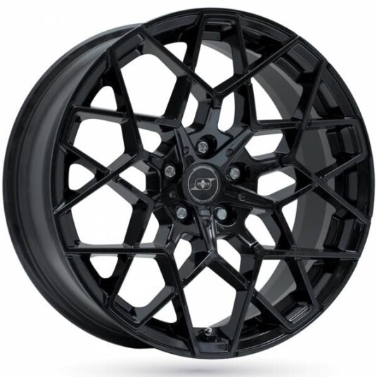 Infiny Individual Otto Shiny Black 9.5x19 5x112 ET40 B66.6 Infiny Individual Otto Shiny Black 9.5x19 5x112 ET40 B66.6