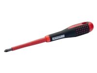 Bahco ERGO Phillips Skrutrekker PH2 100 mm med Isolert Håndtak 222 mm Bahco ERGO Phillips Skrutrekker PH2 100 mm med Isolert Håndtak 222 mm