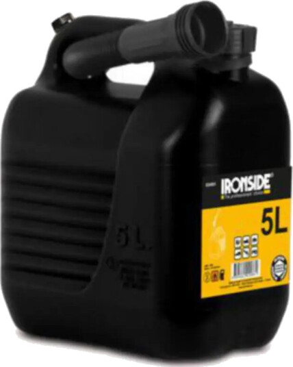 Ironside Bensinkanne 5L HDPE Svart