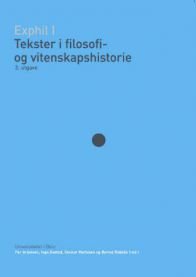 Tekster i filosofi- og vitenskapshistorie, Pent brukt bok uten markeringer Tekster i filosofi- og vitenskapshistorie, Pent brukt bok uten markeringer