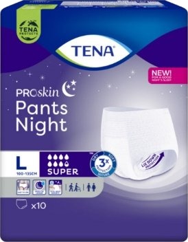 TENA Pants Night Super bleiebukse L 10 stk